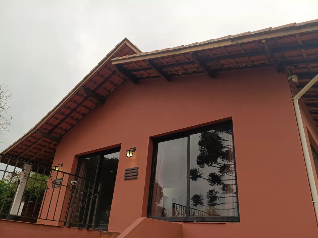 Varanda e acesso